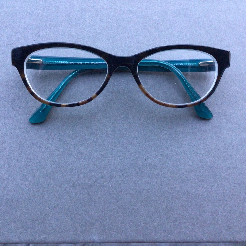 Kirkland Signature Mountain View Eyeglasses Havana Teal KS 143